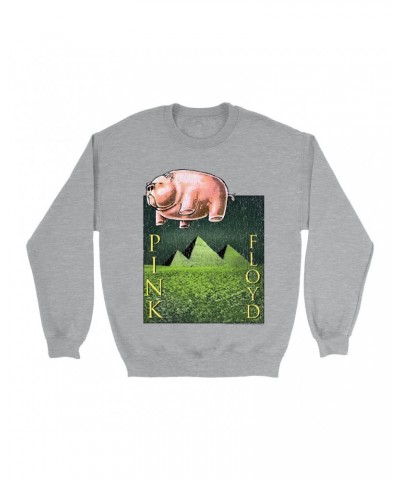 Pink Floyd Sweatshirt | Animals Meets The Pyramids Distressed Sweatshirt $13.63 Sweatshirts