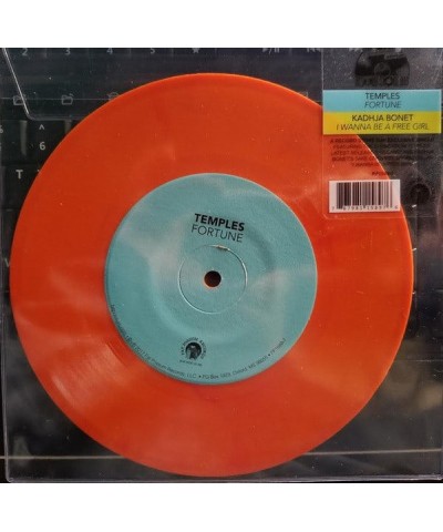 Temples Fortune/I Wanna Be A Free Girl Vinyl Record $3.56 Vinyl